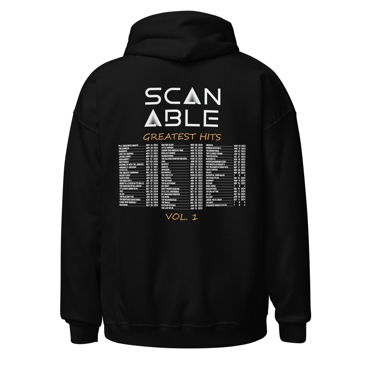 SCANable 10 Year Anniversary Unisex Hoodie