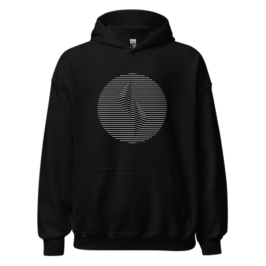 SCANable 3d Line Art Unisex Hoodie