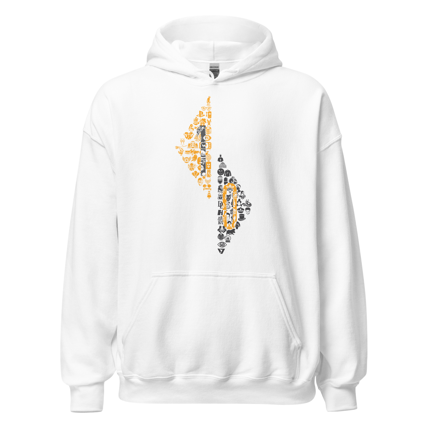 SCANable 10 Year Anniversary White Unisex Hoodie